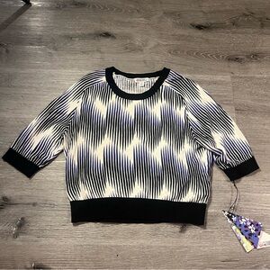 Peter Pilotto for Target Bold Geometric Abstract Print Modern Contemporary Top